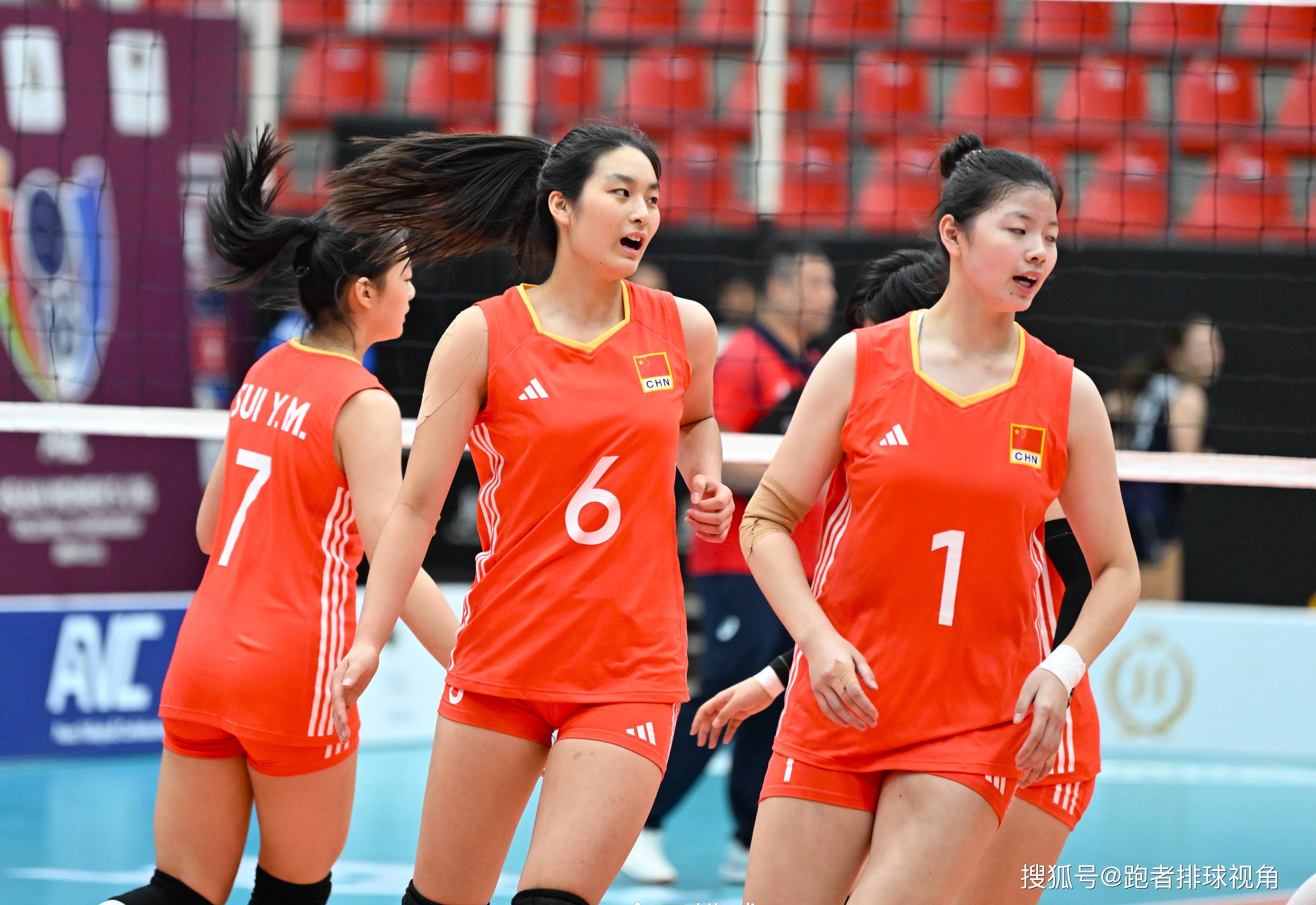 中国女子排球队连胜晋级半决赛